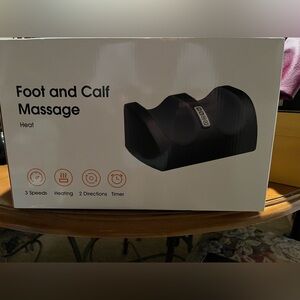 Black Foot and Calf Massager
  ***Never used***